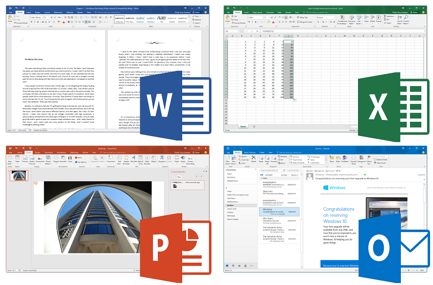 Microsoft Office 2016 Pro domácnost (Home & Student) CZ P2
